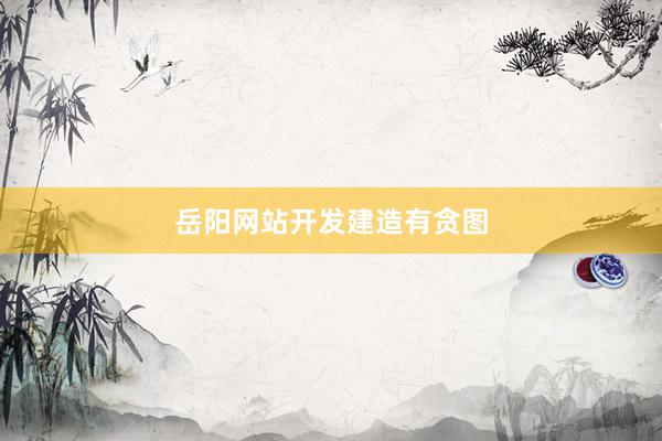 岳阳网站开发建造有贪图